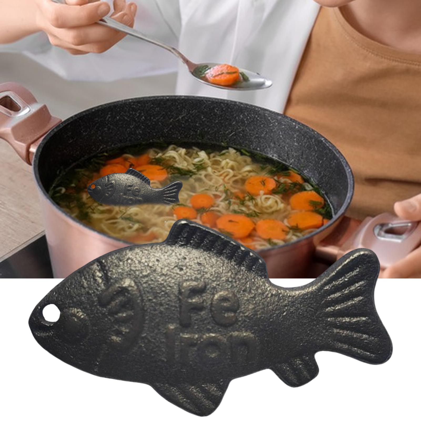 2 قطعة سمكة حديدية مصدر طبيعي  - مراجعة Women Kitchen Accessories وسعره