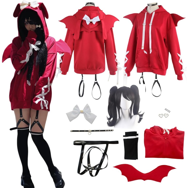 لعبة Rain Ame زي مرساة للفتيات - مراجعة Women'S Red Accessories وسعره