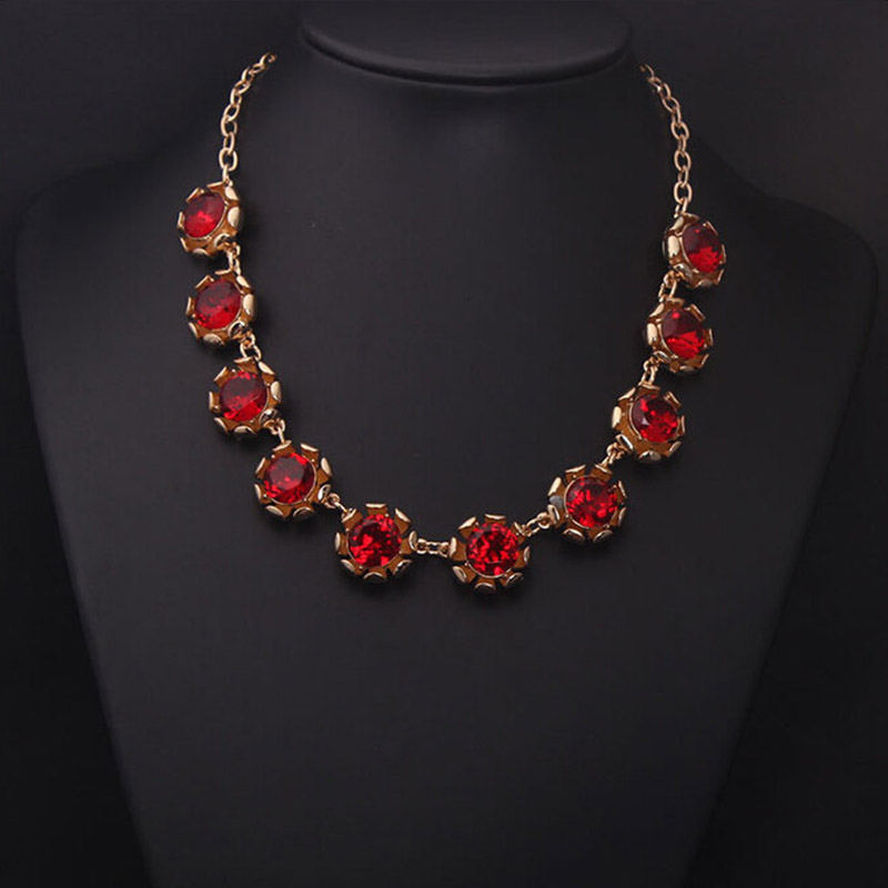 جديد فاخر كريستال قلادة للنساء - مراجعة Women Accessories Dubai وسعره